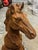 Large Cast Iron Horse Head Statue For Sale - Image 5 of 7