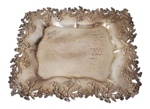 19th Century Redlich & Co Sterling Silver Tray