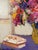 Impressionist A Gentle Moment Impressionist - Unframed For Sale - Image 3 of 3