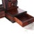 Wood Antique Berkey & Gay School Victorian Walnut & Marble Dresser With Ebonized Trim, Attrbiuted For Sale - Image 7 of 14