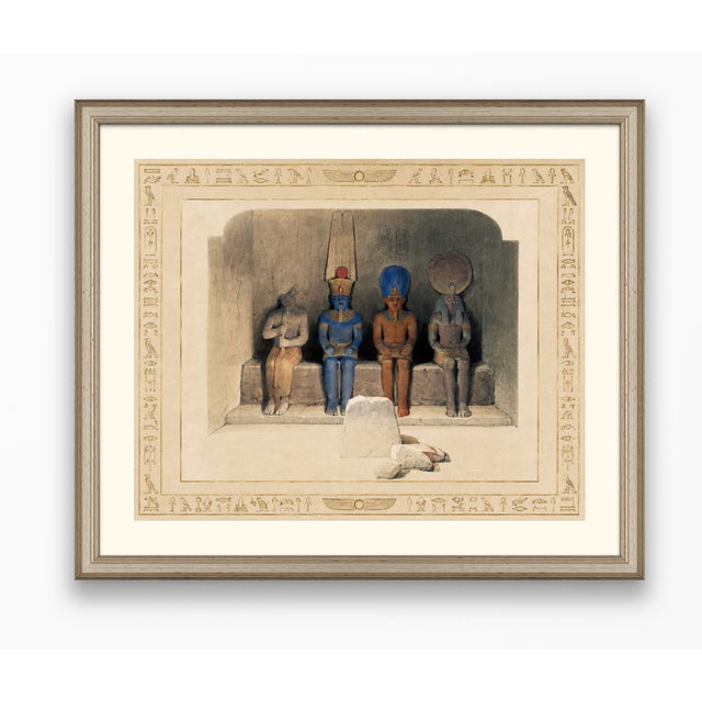 Atelier Aria Lumae Antique Egyptian Revival Temple Pharaonic Archeological Study Fine Art Gallery Board Print 30 X 24 For Sale - Image 13 of 16
