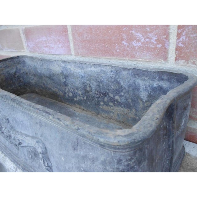 Cast Lead Flower Box, 1980s For Sale - Image 12 of 14