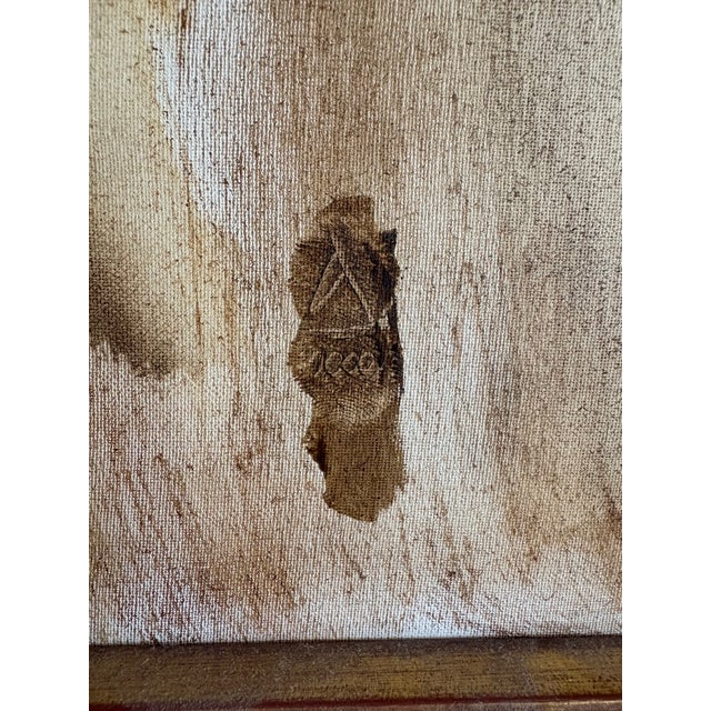 30th of February, Original Mixed Medium Painting by Alexander Dolgikh, Prague 2000 88" X 48" For Sale In Los Angeles - Image 6 of 9