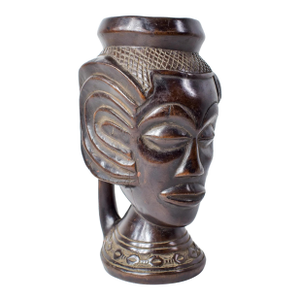 Early 20th Century Kuba Figural Cup