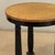 French Art Deco Period Empire Style Round End Table With Birdseye Maple Top For Sale - Image 14 of 18