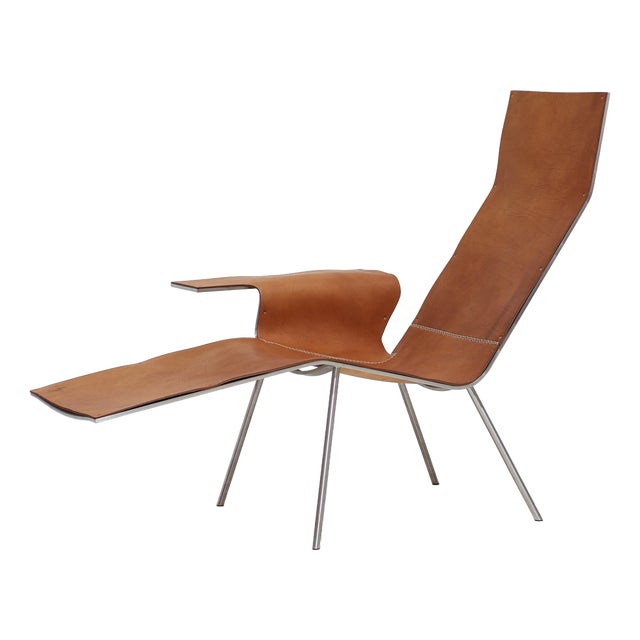 Leather LL04 Lounge Chair by Maarten Van Severen for Pastoe, 2000s For Sale