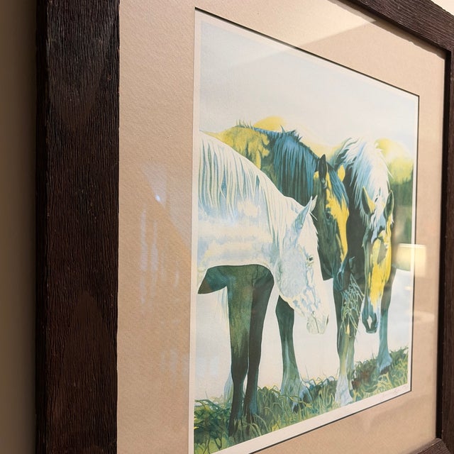1990s Jeanne Rager Signed & Numbered & Framed Limited Edition Print, 1991 For Sale - Image 5 of 7