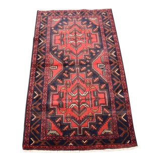 Traditional Baluch Hand Knotted Rug For Sale