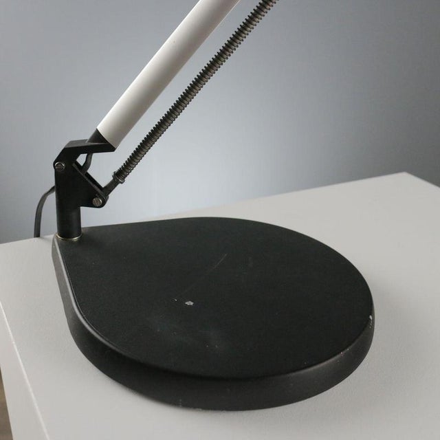 Silver Vintage Table Lamp by Makio Hasuike and Hisham Kulhanek, 1990s For Sale - Image 8 of 10