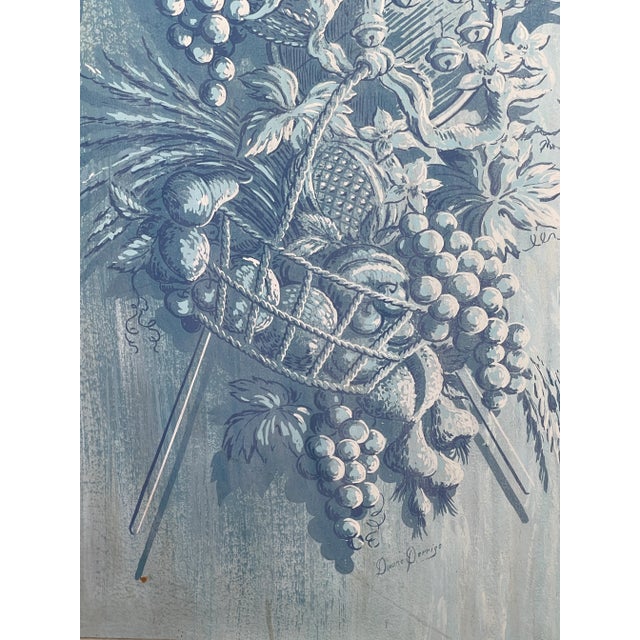 Italian Hand Painted Pastoral Panels, by Duane Perrigo, Pair For Sale - Image 9 of 12