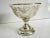 Late 19th Century Antique Mercury Glass Silver Hand Painted Vase For Sale - Image 5 of 5