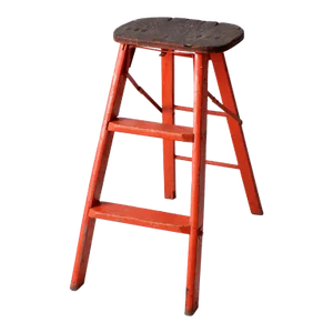 Vintage Wooden Step Ladder