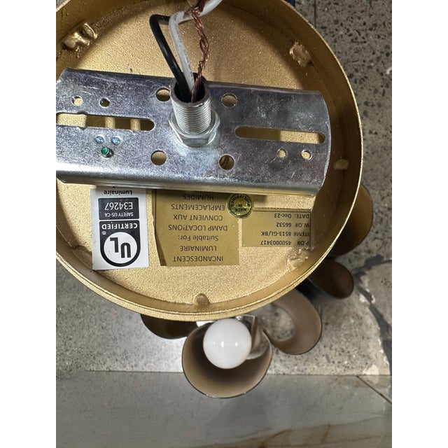 Metal Banks Pendant by Hudson Valley Lighting For Sale - Image 7 of 7