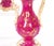 Antique English Porcelain Gilt & Painted Three-Piece Urn / Vase Garniture Set For Sale - Image 9 of 10