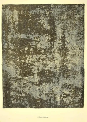 Jean Dubuffet, Décrépitude, Original Lithograph, 1959