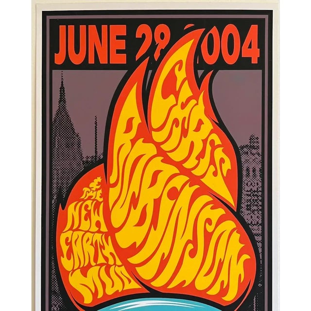 Printmaking Materials New York City Pop-Art Chris Robinson "Liberty Torch" Screenprint c.2004 For Sale - Image 7 of 8