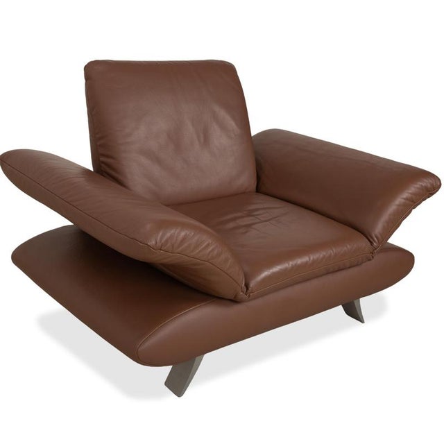Modern Rossini Leather Chair from Koinor For Sale - Image 3 of 17