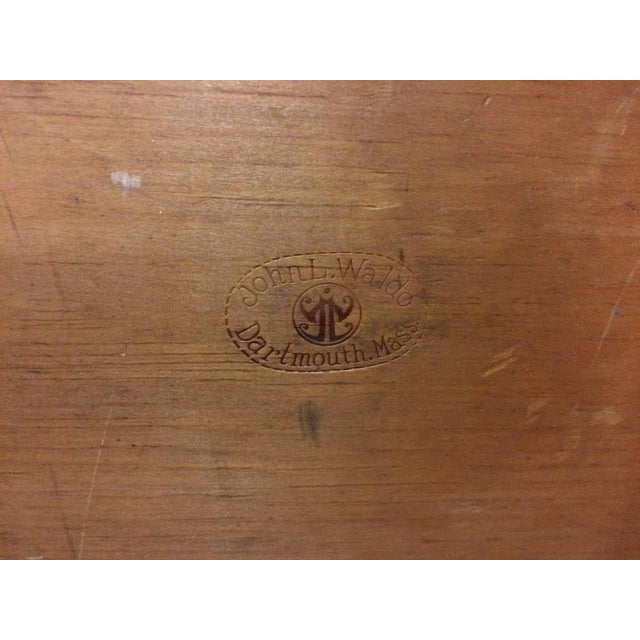 Wood Vintage Blanket Chest, Seahorse Carved Trunk For Sale - Image 7 of 11