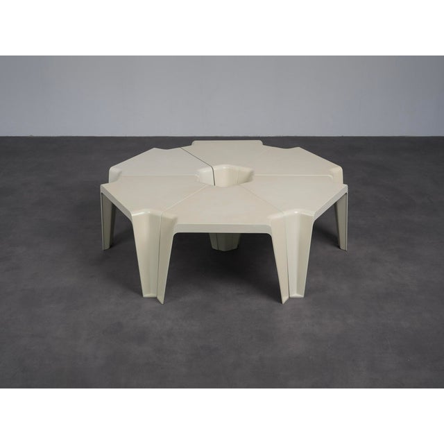 Vintage Modular Tables by Helmut Bätzner for Bofinger, Germany, 1970s, Set of 6 For Sale - Image 9 of 9