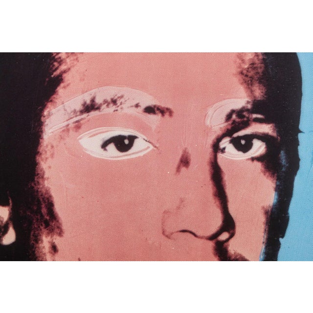 Paper Andy Warhol the American Indian Series 1976 Signed Exhibition Poster Ace Gallery For Sale - Image 7 of 9