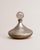 Metal Vintage Art Deco Silver Overlay Decanter with Spherical Glass Stopper, 1960s For Sale - Image 7 of 7