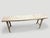 Andrianna Shamaris Long St. Barts Teak Wood Console Table For Sale - Image 10 of 18