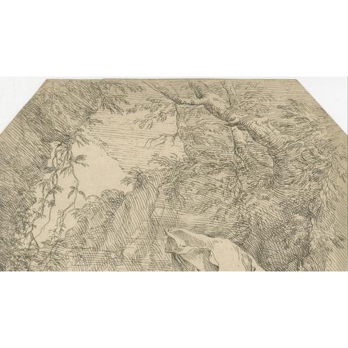 Salvator Rosa, Jason and the Dragon, 1663, Etching on Paper For Sale - Image 5 of 9