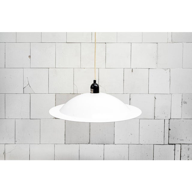 1970s Enamelled Lampiatta Lamp by Jonathan De Pas, Donato D'Urbino and Paolo Lomazzi of Stilnovo, 1971 For Sale - Image 5 of 5