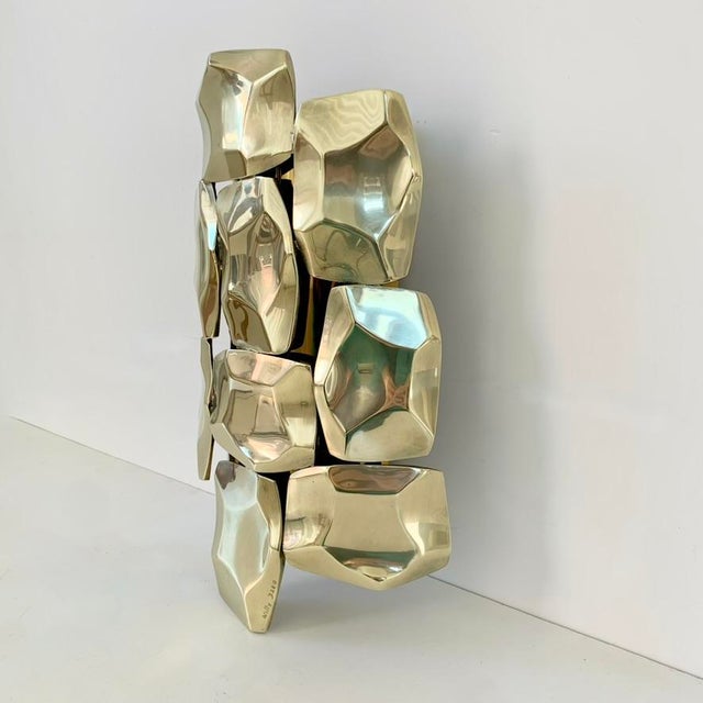 Brass Sconce by Willy Daro, Belgium, 1970s For Sale - Image 13 of 17