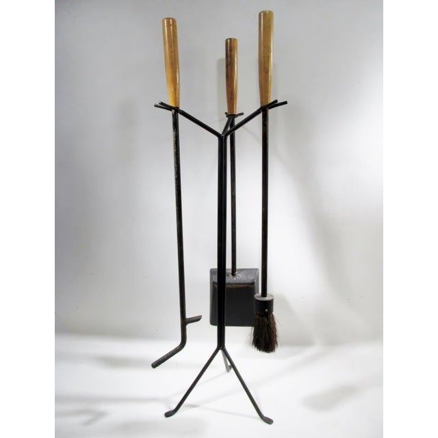 George Nelson 1960s Original Howard Miller Stand Fireplace Tool