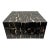 Modern Petrified Square Coffee Table For Sale