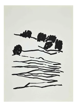 Raoul Ubac, Composition, Lithograph, 1960s