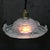 French Art Deco Brass and Etched Glass Pendant Light, 1920s For Sale - Image 9 of 11