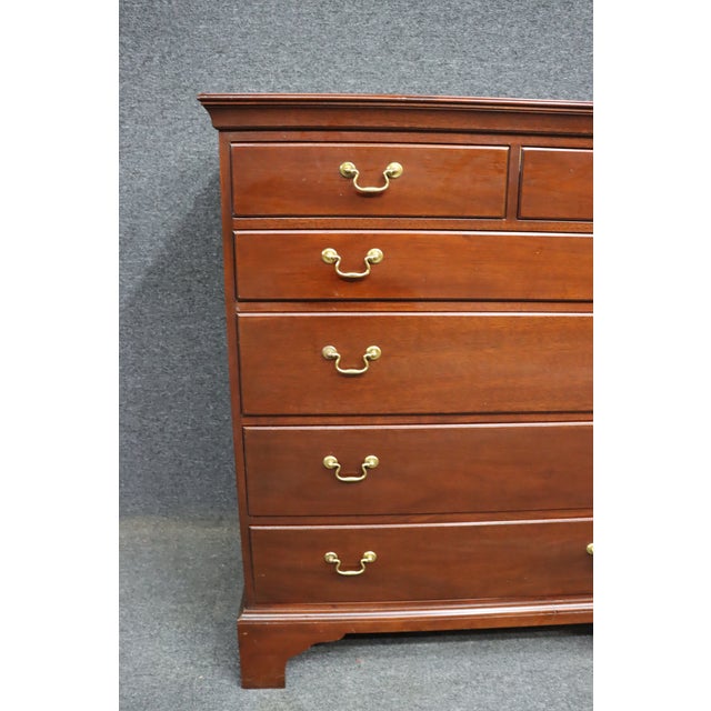 Kittinger Mahogany Gentleman’s Chest Williamsburg Adaptation For Sale In Philadelphia - Image 6 of 12