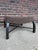 Mid-Century Modern Rare Harvey Probber Large Ottoman Stool With Curved Bowed Legs and X Stretcher For Sale - Image 3 of 5