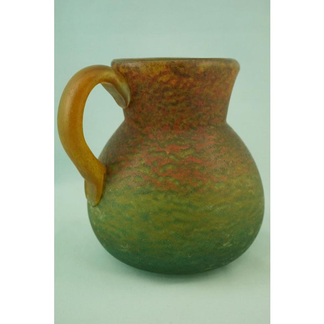 20th Century Glass Paste Jug from Georges De Feure, France, 1890s For Sale - Image 9 of 18