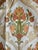 This splendid quality pair of curtains present a lovely Art Nouveau floral design of Iris , surrounded by stylized volutes...