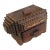 Handcrafted Southern Tramp Art Box For Sale