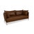 Modern Leather Three-Seater Sofa from Moroso Gentry For Sale - Image 3 of 10