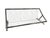 Mid Century Chrome Sofa by Italian Designer Plato Ginello, With Pollack Wool Plaid Fabric For Sale - Image 9 of 12