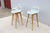 Iskos-Berlin Design Danish Modern Iskos-Berlin for Muuto Fiber Bar Stools Oak Wood Base - Set of 3 For Sale - Image 4 of 18