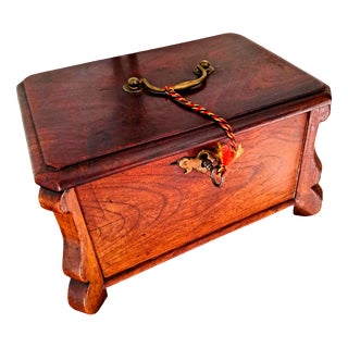 Antique George III Tea Caddy, 1800s For Sale