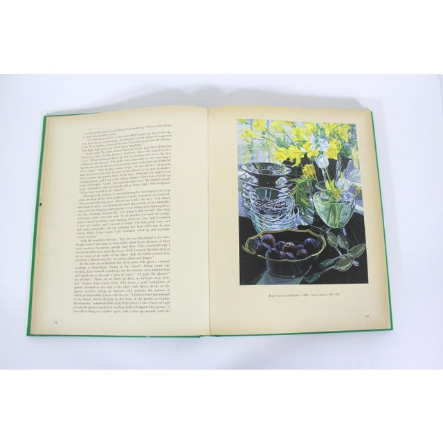 Green 1987 Janet Fish Art Book Gerrit Henry Burton & Skira Hardcover For Sale - Image 8 of 11