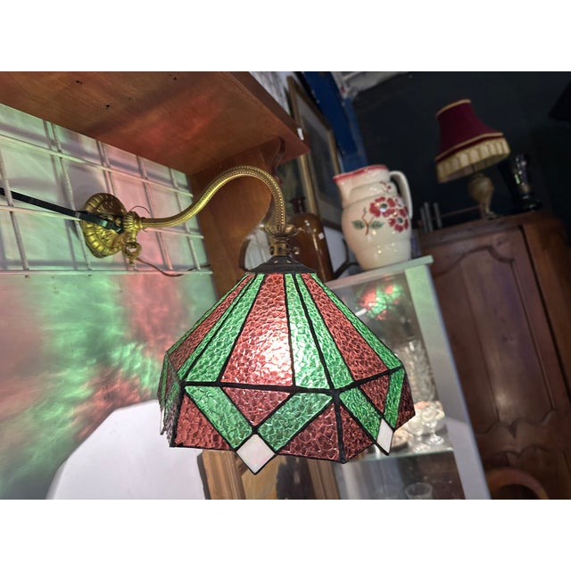 Tiffany Wall Lamp, 1890s For Sale - Image 7 of 7