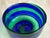 Venini Vintage Swirl Murano Glass Bowl by Fulvio Bianconi for Venini, Italy, 1990s For Sale - Image 4 of 8