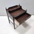 Vintage Postmodern Italian Walnut Nightstand, 1970s For Sale - Image 6 of 12