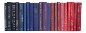 Decorative Books - Berry Ombré Books - Purple Books By The Foot