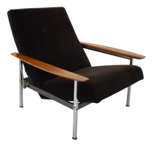 Mid-Century Modern Adjustable Lounge Chair by George Nelson for Knoll International, 1964