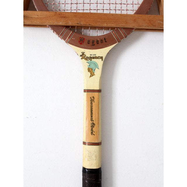 Mid-Century Regent Deluxe Regency Tennis Racket For Sale - Image 11 of 11