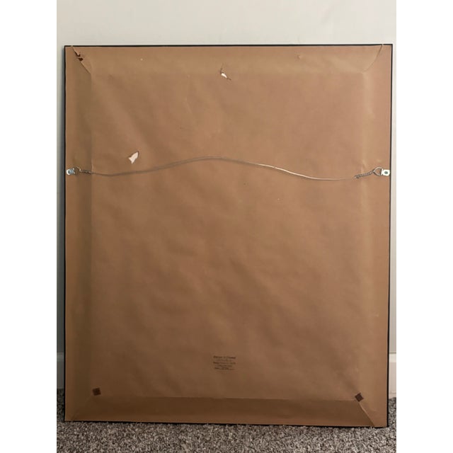 Contemporary Large Botanical Garden Landscape Oil Painting, Framed For Sale - Image 11 of 12